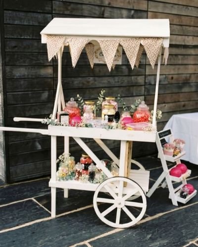 Candy Bar blanc