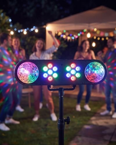 Rail spot dj led